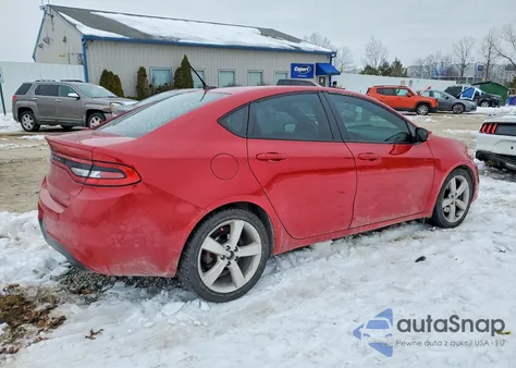 2015 Dodge Dart Gt z USA, uszkodzony, nr VIN 1C3CDFEBXFD352619
